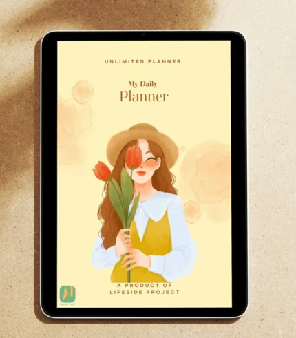 Tulip Series: Minimalist Digital Daily Planner for iPad Pro 10.9" & iPad Pro 11"