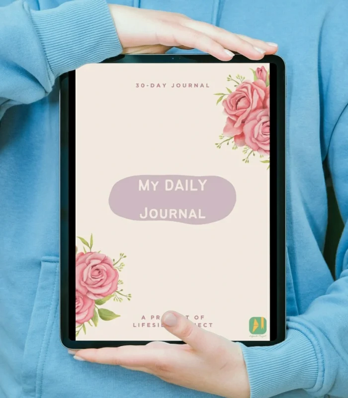 Rosa Series: 30-Day Minimalist Digital Journal for iPad Pro 10.9 ...